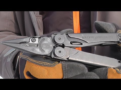 Видео: Leatherman Wave PLUS: обзор, тесты, сравнения версии Black oxide 2018