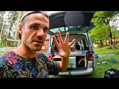 Видео: #6 Потеряли деньги в Грузии. ЖИВЕМ В МАШИНЕ БОЛЬШОЙ СЕМЬЕЙ. Боржоми - что ждет туристов?