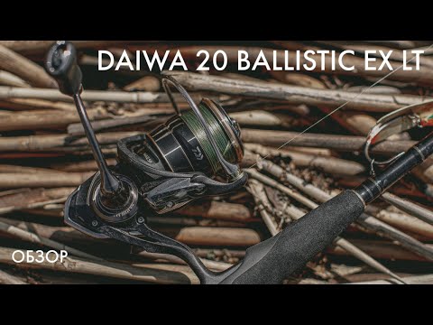 Видео: Daiwa 20 Ballistic EX LT 2500D. Недооцененная катушка.