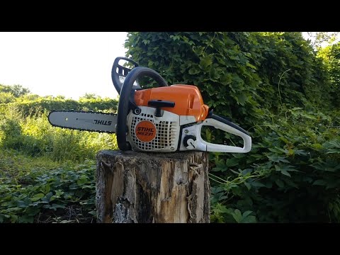 Видео: Бензопила STIHL MS 231🔥 Заготовка дров. Сосна