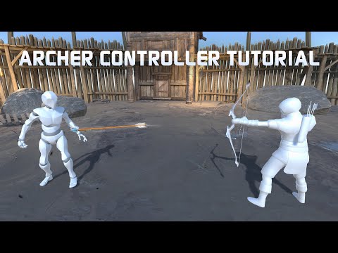 Видео: Урок по созданию контроллера для лучника в Unity