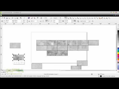 Видео: Использование CorelDRAW при создании сложной текстуры