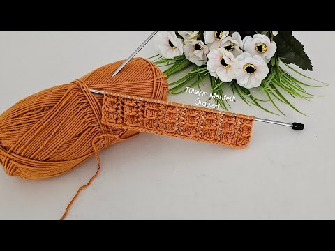 Видео: Разные и простые узоры для вязания жилета, шали, блузки