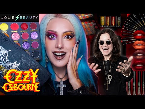 Видео: Косметика от ОЗЗИ ОСБОРНА! / Ozzy Osbourne X Jolie Beauty и хайп на сm€рти рок звезды