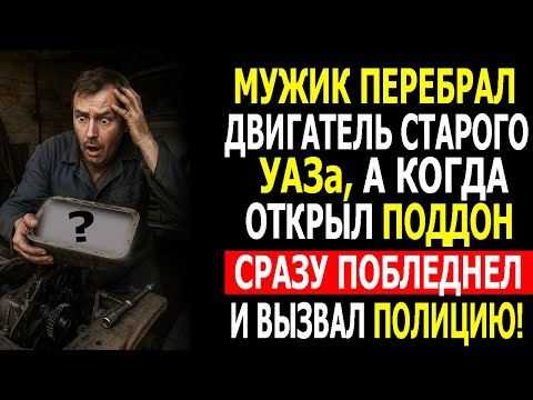Видео: Мужик перебирал двигатель старого УАЗа, а когда открутил поддон — сразу побледнел и позвал полицию!