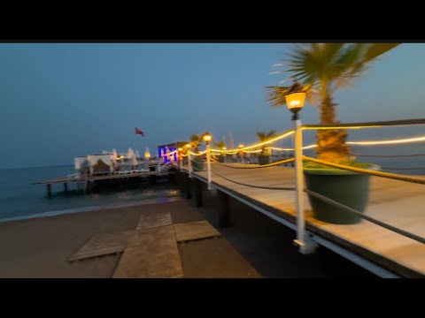 Видео: #12🇹🇷ужин ,Турецкий вечер ..базар …вечерний пирс 😍
