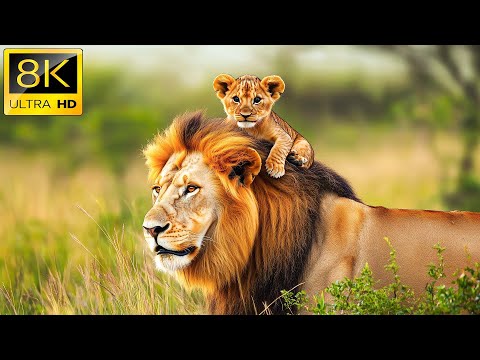 Видео: Дикая природа мира в разрешении 8K — умиротворяющие моменты с животными и успокаивающие звуки