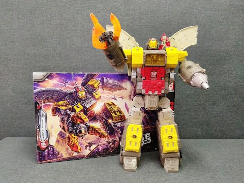 Видео: Обзор трансформера Omega Supreme & Countdown - Siege WFC-S29 - Titan Class - Hasbro. Музей Р-ТФ.