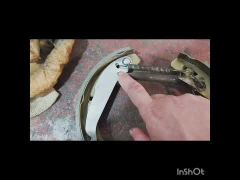 Видео: Astra h замена задних колодок, барабанные тормоза.