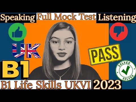 Видео: Полный тест IELTS B1 «Жизненные навыки: говорение и аудирование» || Последние темы экзамена 2023 ...