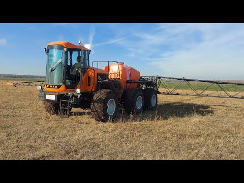 Видео: Туман 3. И снова здравствуйте 👋 Будни тракториста. Запустили в бой Самоходный опрыскиватель по новой