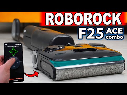 Видео: Roborock F25 ACE Combo 🔥 ПЫЛЕСОС ЕЗДИТ и РУЛИТ САМ!
