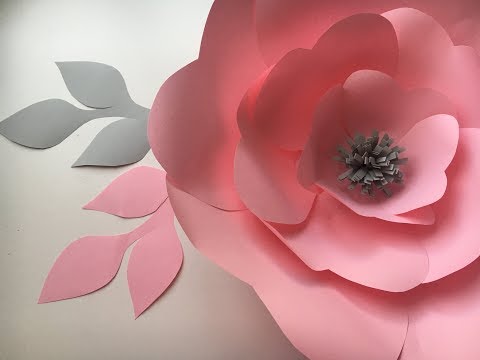 Видео: ЦВЕТЫ ИЗ БУМАГИ/Paper flowers