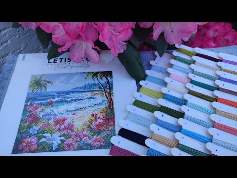 Видео: Вышивка май 2024.Luca-S "Flowers Shop",Magic needle,Heritage Crafts,The Drawn Thread,Letistitch.