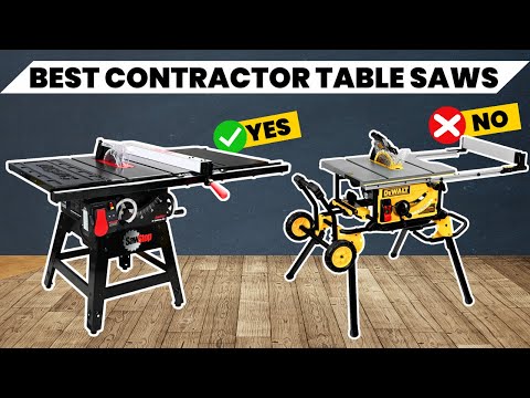 Видео: 6 лучших настольных пил для подрядчиков 2025 года | 🔨 5 лучших настольных пил для подрядчиков, ко...