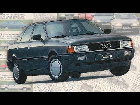 Видео: AUDI 80 B3 • БОЧКА против ВСЕХ • ИСТОРИЯ автомобиля 1980-х