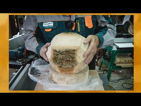 Видео: Как сушить дерево для токарки. Болванки для чаш из сырого ясеня