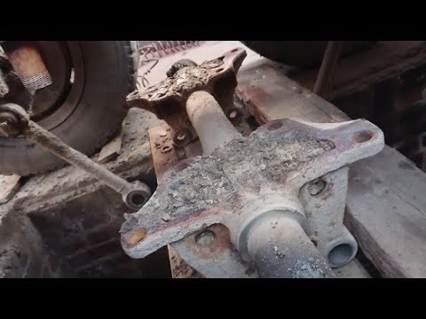 Видео: Шабашечка и снимаю ось балансира на Камазе!