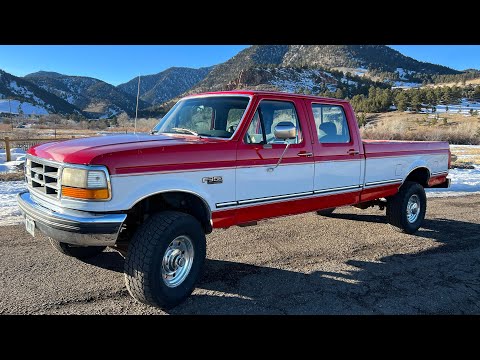 Видео: Мы реанимировали Ford F-350 Crew Cab Long Bed 1993 года после более чем 10-летнего простоя.