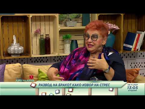 Видео: Развод на бракот како извор на стрес - Д-р Славица Гајдаѕис-Кнежевиќ, психотерапевт
