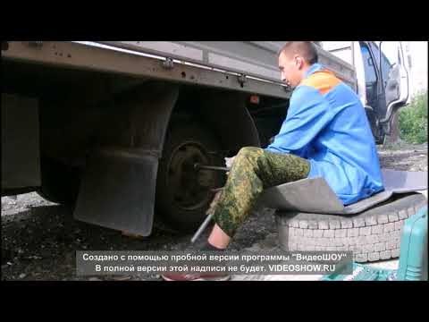 Видео: Снова вытекает масло через ступицу. ISUZU NQR