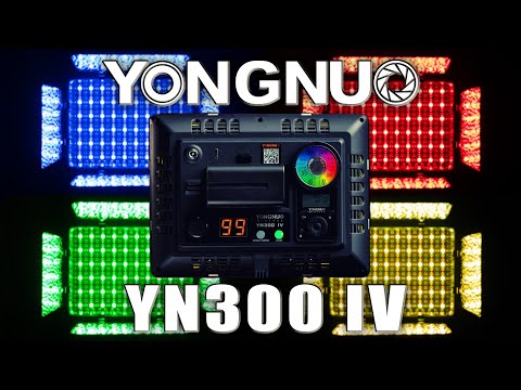 Видео: Видеосвет YONGNUO YN300 IV | Обзор бюджетной RGB панели