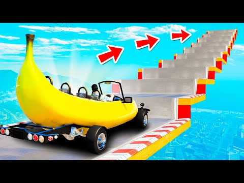 Видео: БАНАН КӨЛІК ҚАНША БАСПАЛДАҚҚА ШЫҒАДЫ?! ГТА 5 қазақша