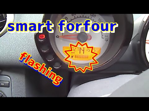Видео: 燃料計点滅！　意外な所が壊れてました…。(；ﾟДﾟ) 　スマートフォーフォー[smart forfour 454] fuel gauge flashing