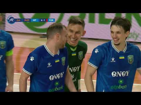 Видео: ФК "ХІТ" 10:2 FC "Forca" (North Macedonia). Футзал. Ліга Чемпіонів УЄФА 25/26. Група 8. Тур №1