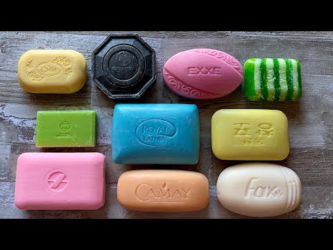 Видео: ASMR Soap cutting | Soap Carving|Резка мыла  | ASMR