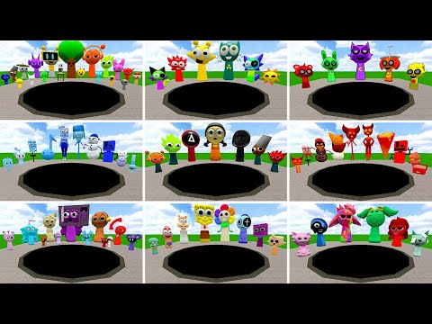 Видео: ВСЯ КОМАНДА SPRUNKI ПЕСНЯ INCREDIBOX ЭВОЛЮЦИЯ СПАРТАНСКИЙ УДАР БОЛЬШАЯ ЯМА в Garry's Mod