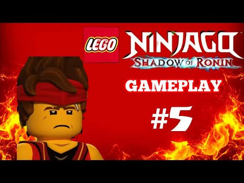 Видео: Lego Ninjago Shadow of ronin #5 Храм огня 