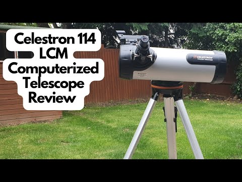 Видео: Обзор компьютеризированного телескопа Celestron 114LCM