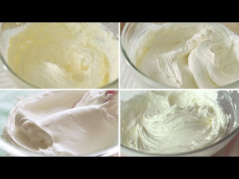 Видео: Полезная подборка Buttercream (французский, немецкий, итальянский, швейцарский)