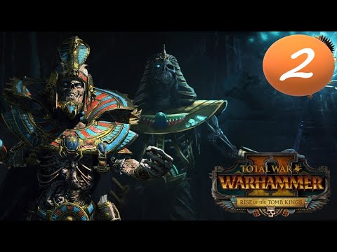 Видео: Total War: Warhammer 3. # 2. Сеттра. Бессмертный Легенда.