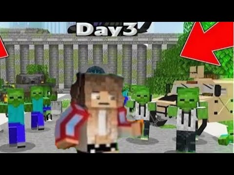 Видео: 3 Дня выжнивание в Зомби апокалипсисе в Майнкрафт