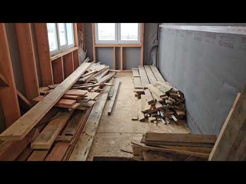 Видео: Отделка каркасной пристройки