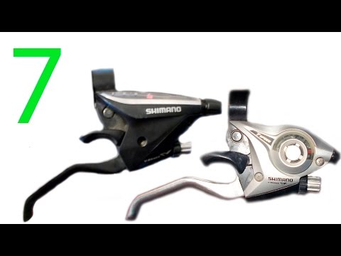 Видео: Моноблок переключатель shimano на 7 скоростей, как разобрать и собрать.