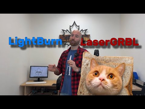Видео: Как скачать и установить LightBurn, запуск на фрезерном станке savinsname