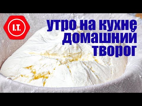 Видео: Приготовление домашнего творога. Свекольный салат. Утро на кухне.