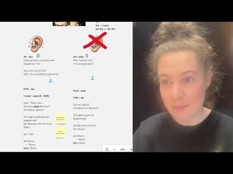 Видео: Тайна немецких местоимений. Теория и практика
