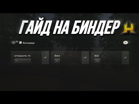 Видео: ГАЙД НА НОВЫЙ БИНДЕР В HASSLE ONLINE!