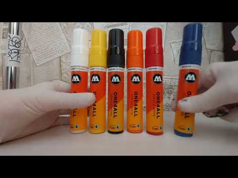 Видео: анпакинг посылки от molotow 📦. (sochat. crew)