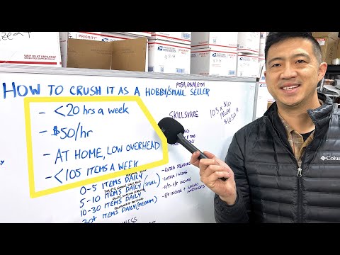 Видео: Как преуспеть, будучи небольшим реселлером на eBay, в 2023 году! (50 долларов в час, 20 часов, пр...