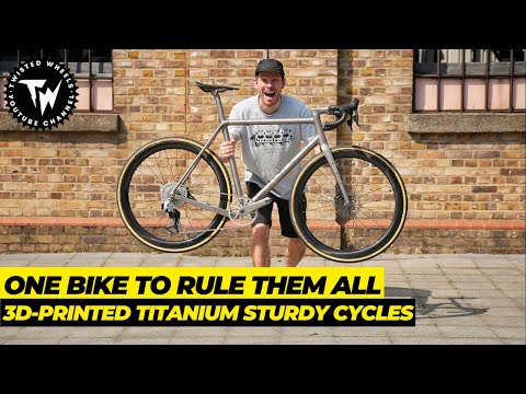 Видео: Один велосипед, чтобы править всеми! Прочные титановые велосипеды, напечатанные на 3D-принтере