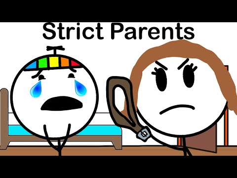 Видео: Выросла со строгими родителями...