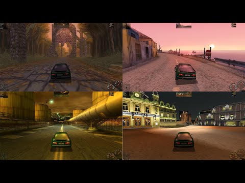 Видео: Need For Speed: Porsche Unleashed (ПК) - Все Гоночные Трассы