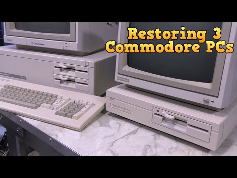 Видео: Восстановление трех PC-совместимых Commodore