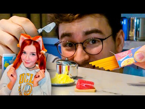 Видео: Готовлю спагетти МИНИАТЮРНЫМИ инструментами -  Брайн Мапс ( TheBrianMaps ) Реакция