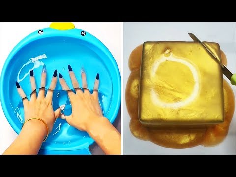 Видео: Удовлетворение Slime Сборник [ASMR] | Расслабляющий Slime [ACMP] #72